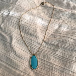 Kendra Scott Turquoise Pendant Necklace